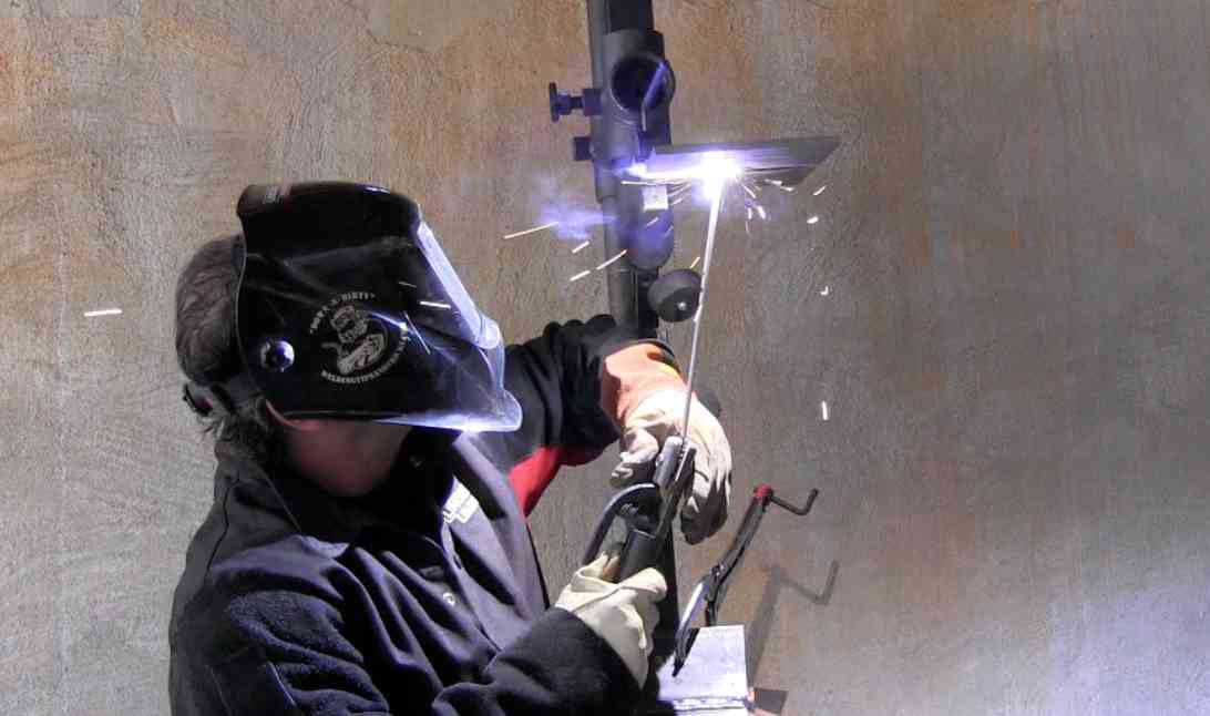 Stick Welding Tips for a 4g Overhead Weld Test