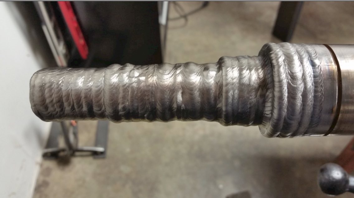 A Stainless Steel Shaft Repair