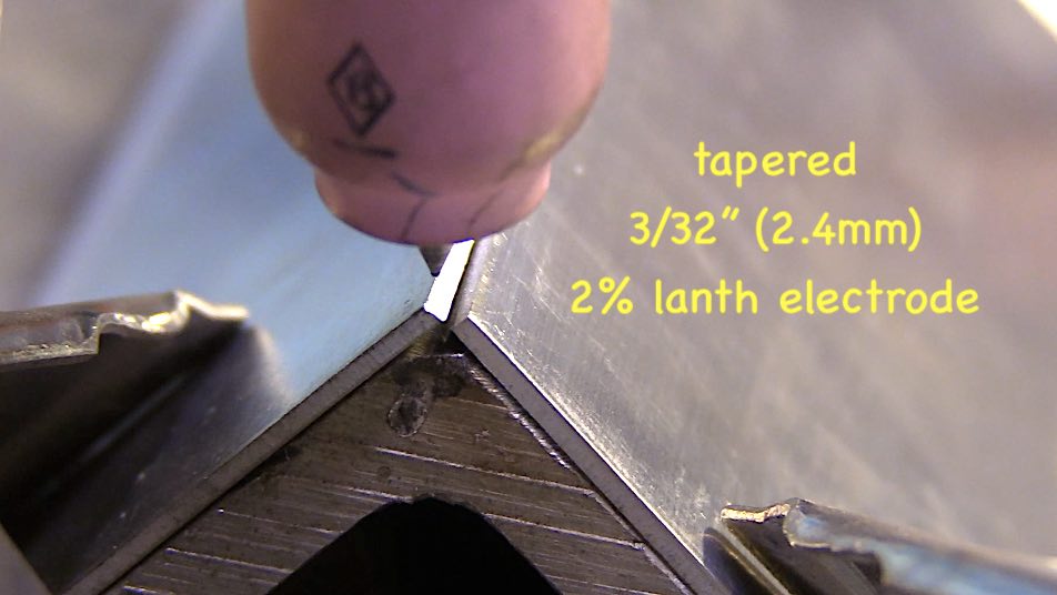 How to Tig Weld 16ga aluminum outside corner joint