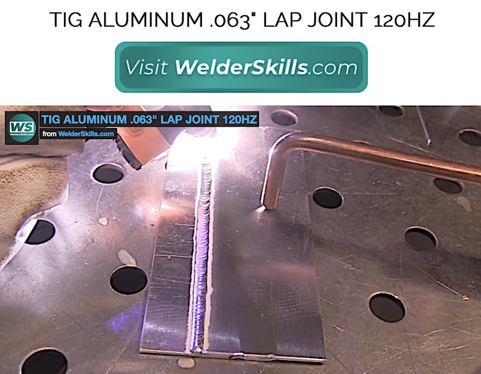 Tig Welding Aluminum Lap Joint Hz Settings