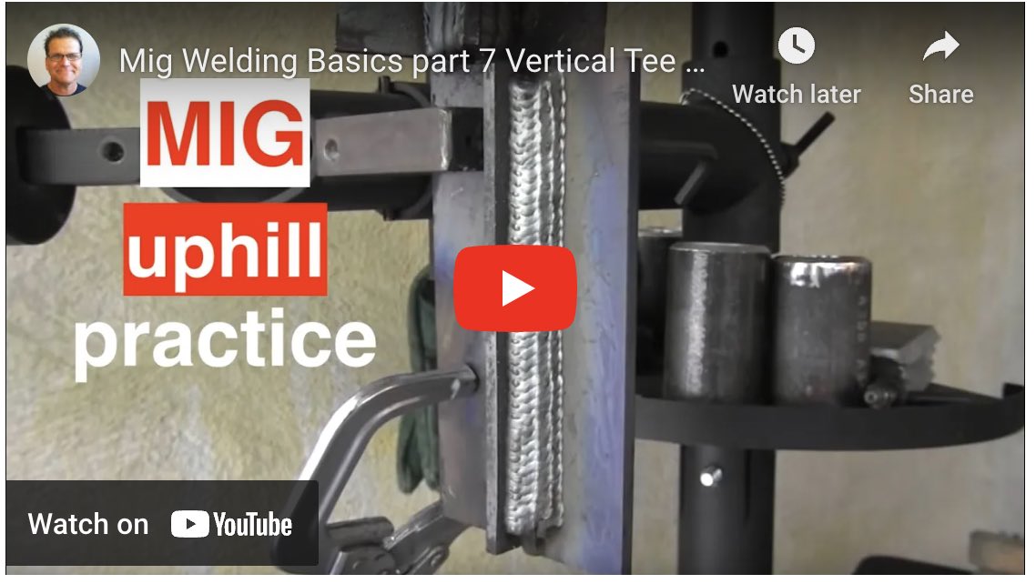 how to weld vertical up